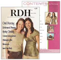Cover of RDH Magazine March 2006